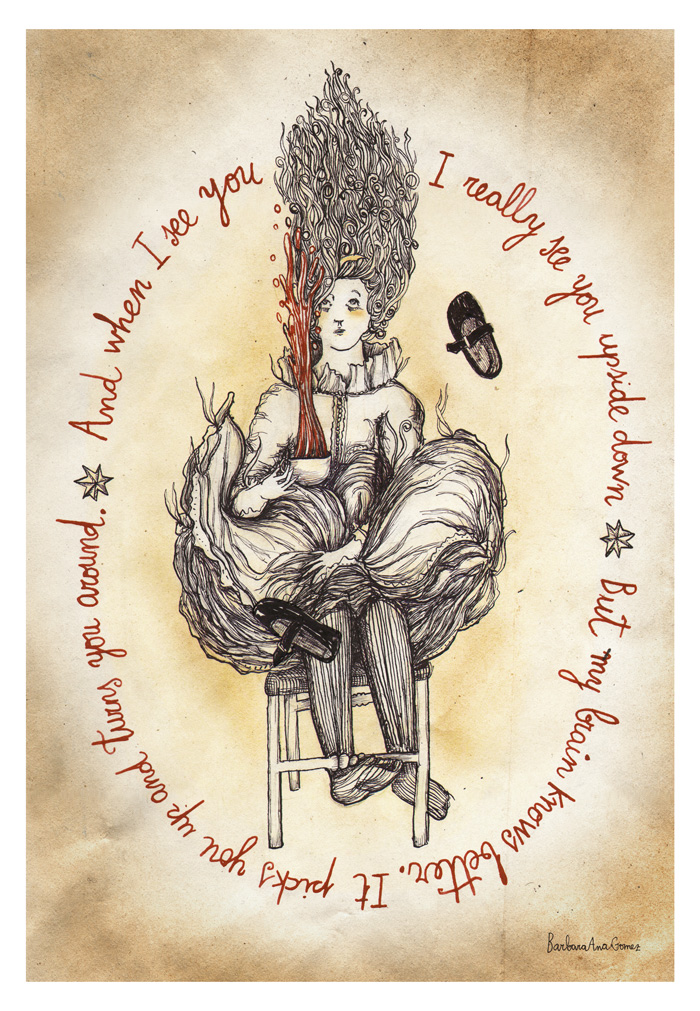 A lack of color image