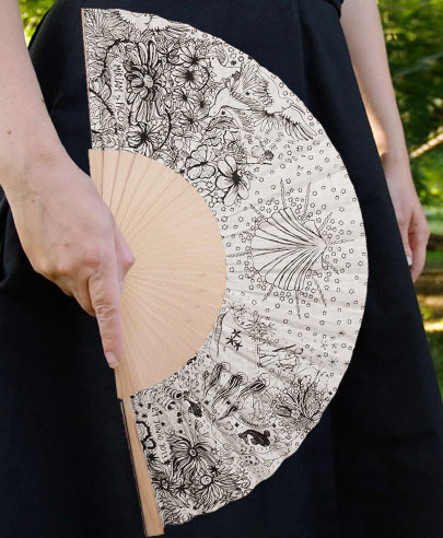 Wedding fans image